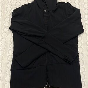 lululemon athletica Black Fitted Button Down Shirt